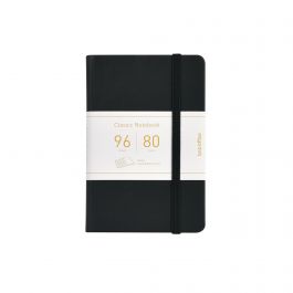 Sort Notesbog Sdu PU Notesbog A6 Linjeret Sort