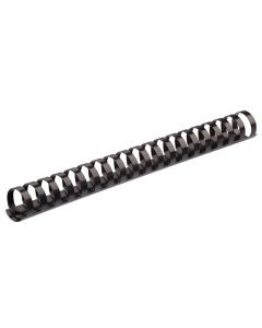 Plast Spiralryg 50st 25mm Sort