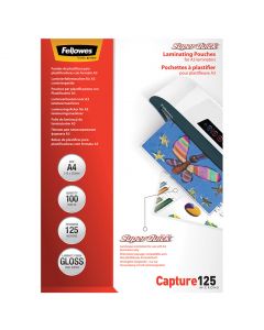 Lamineringslommer A4 100 x 125 Mikron Blank Quick
