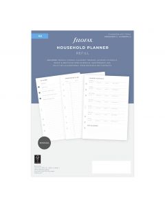 Filofax Husholdningsplanlægger Refill A5