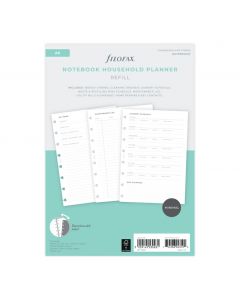 Filofax Husholdningsplanlægger Notebook Refill A5