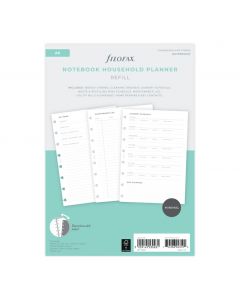 Filofax Husholdningsplanlægger Notebook Refill A5