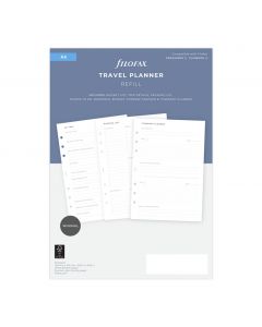 Filofax Rejseplanlægning Refill A5
