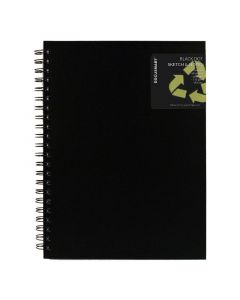 Skitseblok A5 Med PP Front Sort