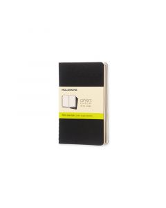 Cahier Journal Blank Pocket Sort 3-Pak