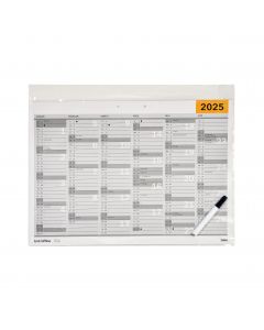 Vægkalender A5 2025 DK