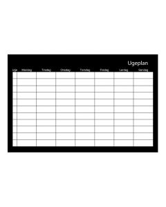 Ugeplan Whiteboard 60x40cm