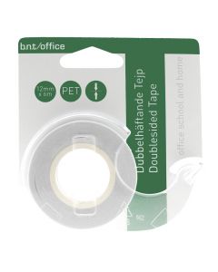 Dobbeltklæbende tape 6m x 12mm PET