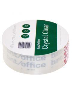Kristalklar Tape 33m x 19mm PP