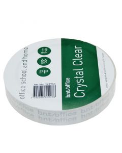 Kristalklar Tape 66m x 19mm PP