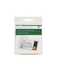 Selvlamineringslommer 54x86 10 stk