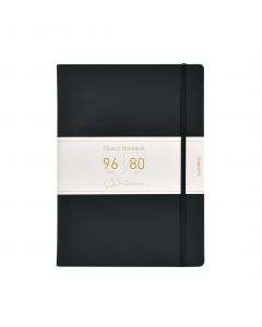 PU Notesbog A4 Blank Sort