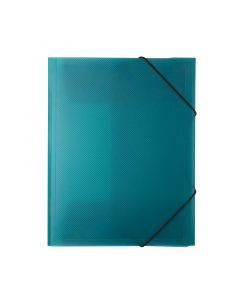Docusmart Elastikmappe A4 PP Turkis