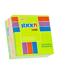 Neonkub Mini 51x51 250 Blad Grøn