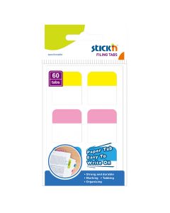 Indexfaner 4st 28x25 20 Blad Assorterat
