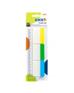 Indeksfaner 3st 37x50 10 Blad Assorterat