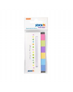 Indeksfaner 6st 50x20 30 Blad Assorterat Pastel 