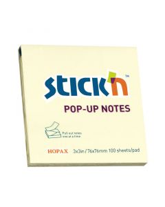 Z-Notesblok 76x76 100 Blad Gul