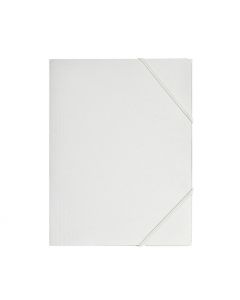 Elastikmappe Pap Hvid