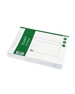 Kuverter C5 Peel&Seal 50st Hvid