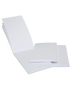 Restaurantblok 6,5x13cm Hvid