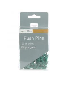 Pushpins 100 styk Grøn