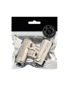 Edge of Scandinavia Bulldogklemme Med Magnet 50mm 2st Sølv