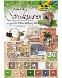 Motivblok 26 ark 24x34cm