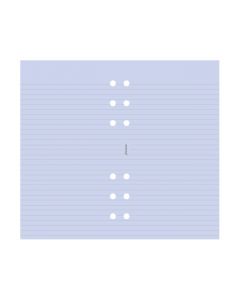 Personal Noteark Linjeret Lavendel 