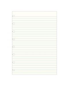 Filofax Notesbog Refill A5 Linjeret