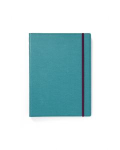 Filofax Notebog A4 Linjert Teal