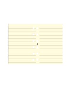 Pocket Noteark Linjeret Créme