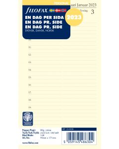 Dagbog Personal 2023 Dag Per Side Svensk/Dansk/Norsk