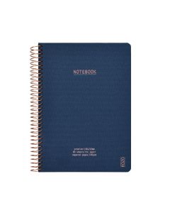 KOZO Kvadreret Notesbog A5 Premium Navy